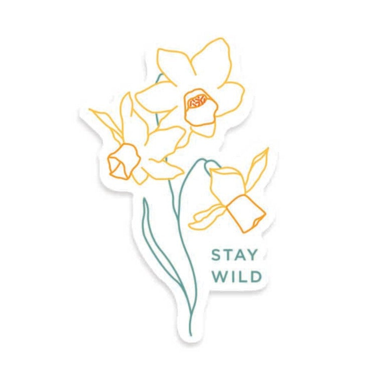 Stay Wild Fox | Sticker