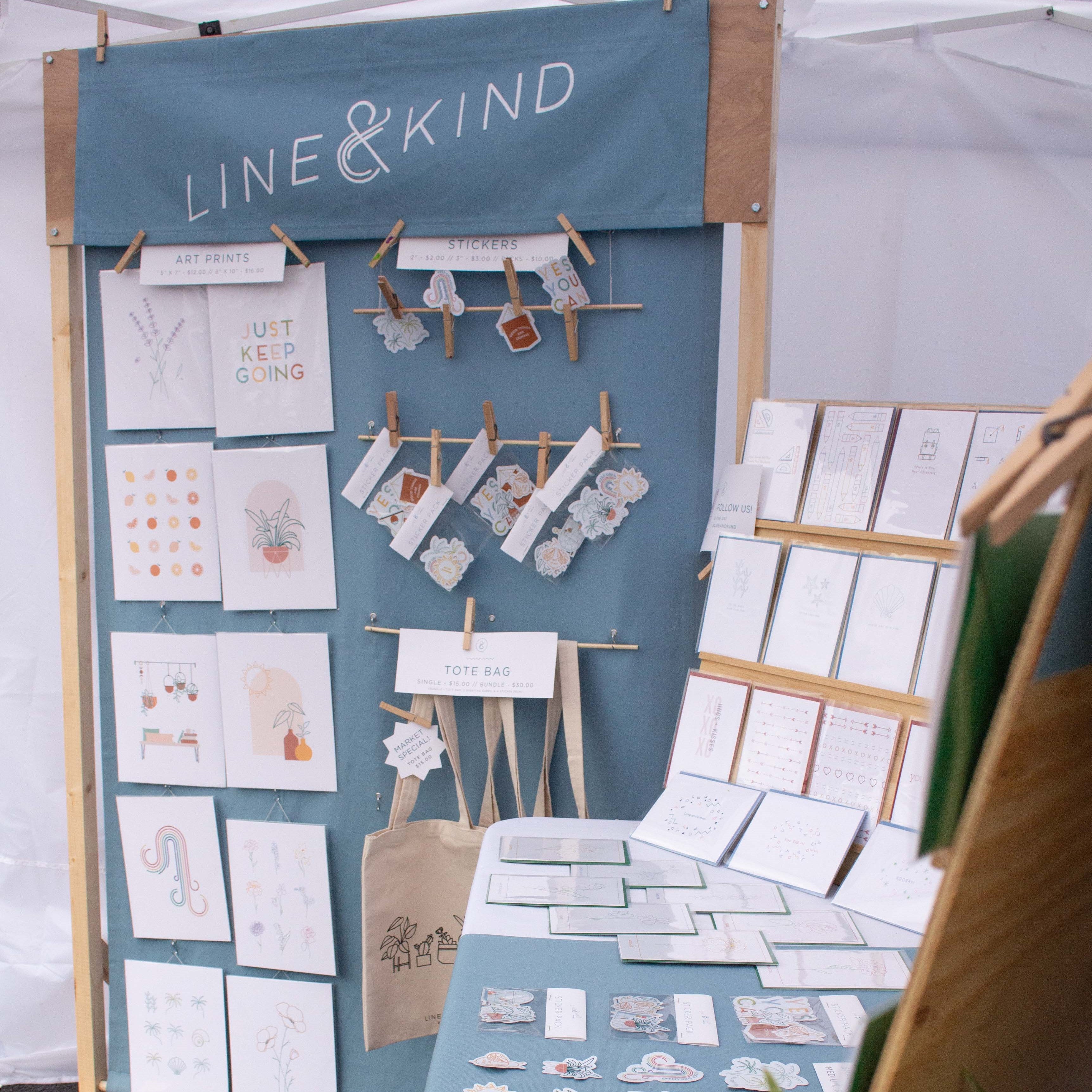 How to Build a Free-Standing Wall Display – Line and Kind Paper Co.