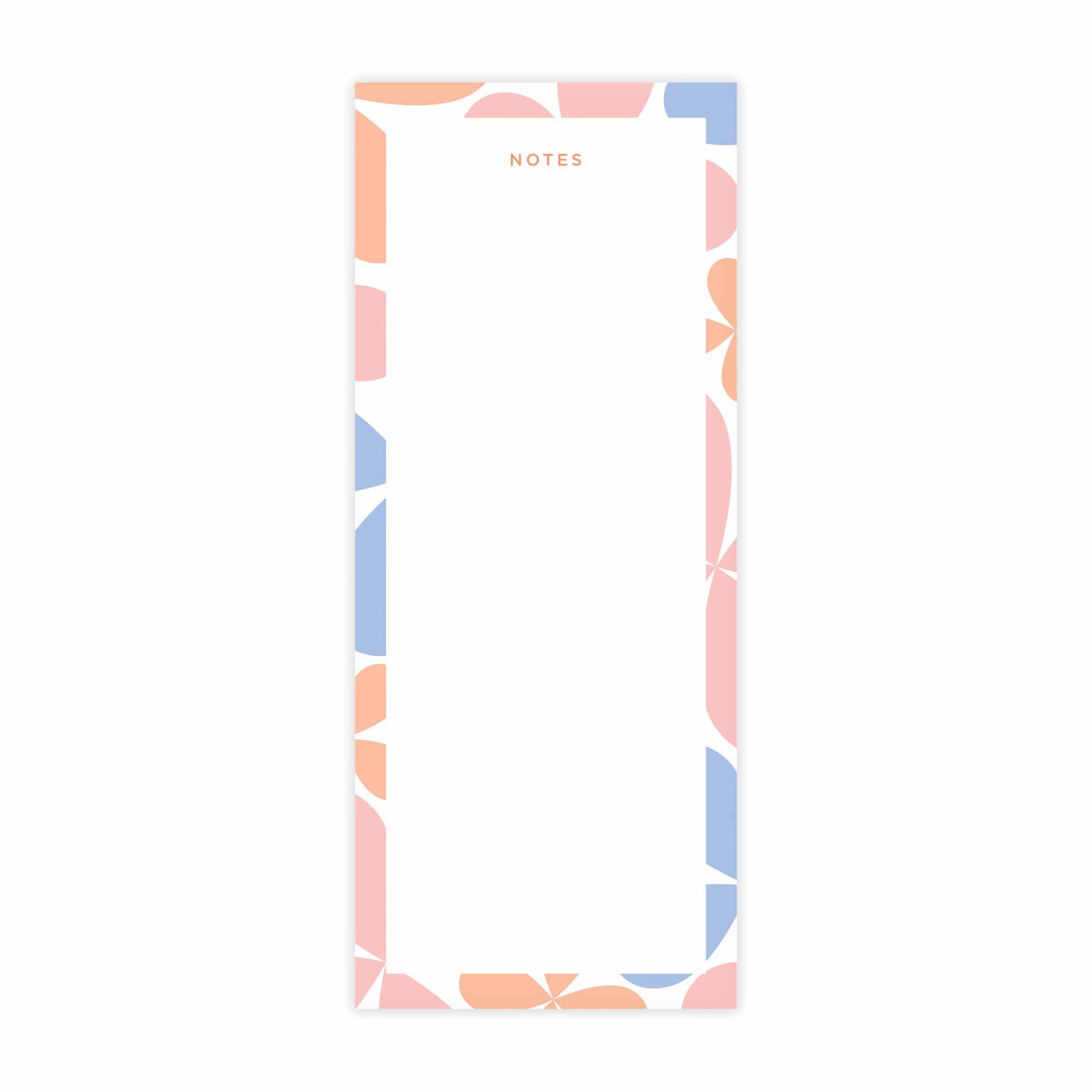 Abstract Flower Notes Notepad