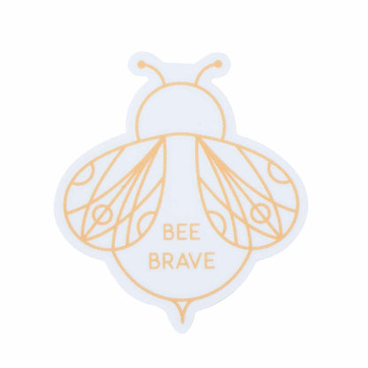 Bee Brave Sticker